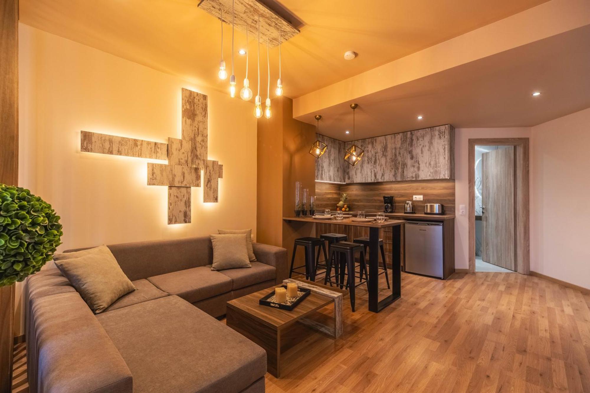 Semiso Beach Suites Kournas ภายนอก รูปภาพ